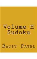 Volume H Sudoku: Fun, Large Print Sudoku Puzzles
