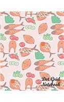 Fish Pattern Dot Grid Notebook: Dot Grid Pages: 2