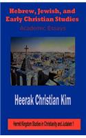 Hebrew, Jewish, and Early Christian Studies