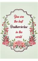 You Are The Best Brother-in-law In The World