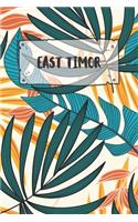 East Timor: Ruled Travel Diary Notebook or Journey Journal - Lined Trip Pocketbook for Men and Women with Lines