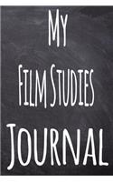 My Film Studies Journal: The perfect gift for the student in your life - unique record keeper!