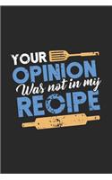 Your Opinion Was Not In My Receipe