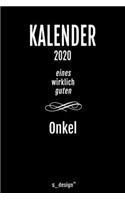 Kalender 2020 für Onkel