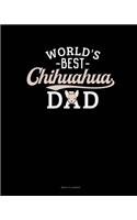 World's Best Chihuahua Dad: Menu Planner(1048 Menu Planner)