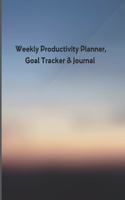 Weekly Productivity Planner, Goal Tracker & Journal