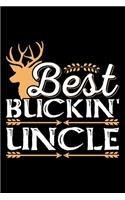 Best Buckin' Uncle: Uncle gifts for men, funny gifts for uncle, uncle funny gifts 6x9 Journal Gift Notebook with 125 Lined Pages