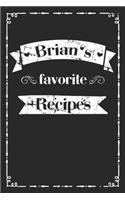 Brian's favorite recipes