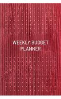 Weekly Budget Planner: Undated, Original Business Style, Organize Notes, Ideas, Follow Up, Project Management, 6" x 9" - 110 Pages - Durable Soft Cover