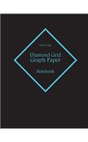 Diamond Grid Graph Paper Notebook