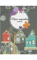 Music composition notebook