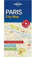 Lonely Planet Paris City Map 1