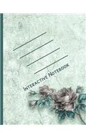 Interactive Notebook: Inb Template Composition Book: Table of Contents, Numbered Pages, Sketch Paper (Left Output), Wide Ruled (Right Input) and Glossary 8.5 X 11 Softcov(63 Interactive)