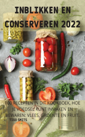 Inblikken En Conserveren 2022