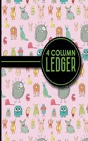 4 Column Ledger: (4 Column Ledgers)