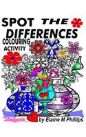 Spot the Differences Activity Book: Simple Spot the Differences Colouring Activity