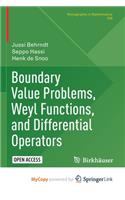 Boundary Value Problems, Weyl Functions, and Differential Operators