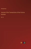 Journal of the Transactions of the Victoria Institute: Vol. 8