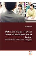 Optimum Design of Stand Alone Photovoltaic Power System
