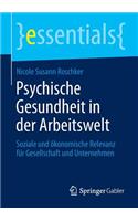 Psychische Gesundheit in Der Arbeitswelt