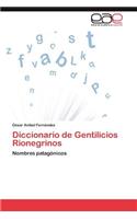 Diccionario de Gentilicios Rionegrinos