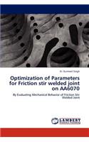Optimization of Parameters for Friction Stir Welded Joint on Aa6070