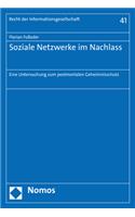 Soziale Netzwerke Im Nachlass