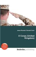 X Corps (United Kingdom): (English)