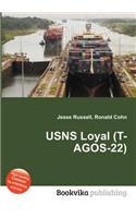 Usns Loyal (T-Agos-22): (English)