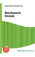 Macspeech Dictate: (English)