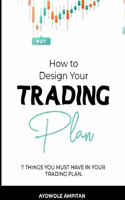 How to Design Your Trading Plan: 7 Things You Must Have in Your Trading Plan