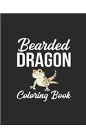 Bearded Dragon Coloring Book: Funny Bearded Dragon Coloring Book