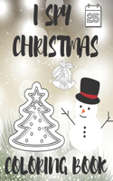 I Spy Christmas Coloring Book