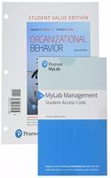 Organizational Behavior, Student Value Edition Plus Mylab Management with Pearson Etext -- Access Card Package