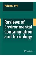 Reviews of Environmental Contamination and Toxicology 194