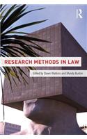Research Methods in Law