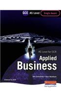 GCE AS Level Applied Business Single Award for OCR