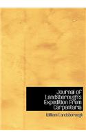 Journal of Landsborough's Expedition from Carpentaria: (English)