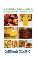 32 Easy to Follow Weight-Loss Rules for Lasting Results with Illustrative Recipes