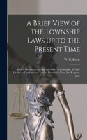 Brief View of the Township Laws up to the Present Time [microform]