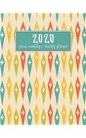 2020 Pixel Monthly and Weekly Planner