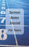 Sermon Notes Journal for Teens