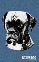 Boxer Dog Graph Paper Notebook: Grid Paper Notebook 6x9 Inch with 120 Pages of 4x4 Blank Quad Ruled Graph Paper for Boxer Dog Owners