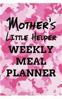 Mother's Little Helper Weekly Meal Planner