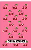 Cherry Notebook: Cherry Lovers Journal / Notepad (Lined, 6 x 9)
