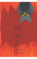 Bat Owl Hell - 2019 & 2020 Mid Year Academic Journal With Mind Maps, Budget Planner, Goal Setting & Inspirational Quotes