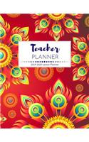 Teacher Planner 2019-2020: 2018-2019 academic year teachers weekly & monthly lesson planner Lesson planner preschool Teacher planner 365 2019-2020