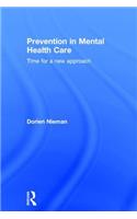 Prevention in Mental Health Care