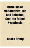 Criticism of Monotheism