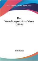 Das Verwaltungsstreitverfahren (1908)